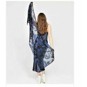 Inc International Concepts Contrast Floral Burnout